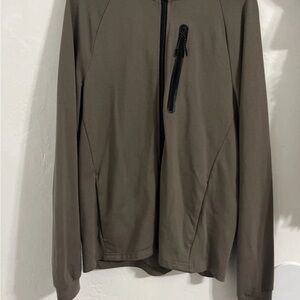 Members Mark Luxe full zip hoodie size S green color